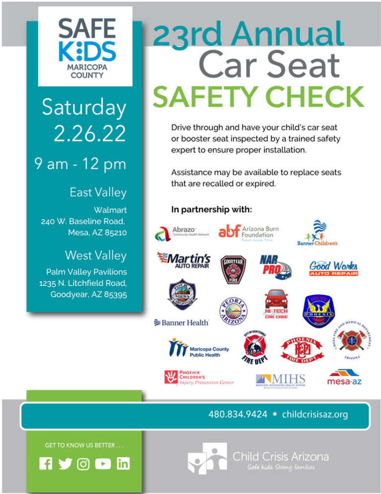 Child Seat Inspection Stations ­ Maricopa County